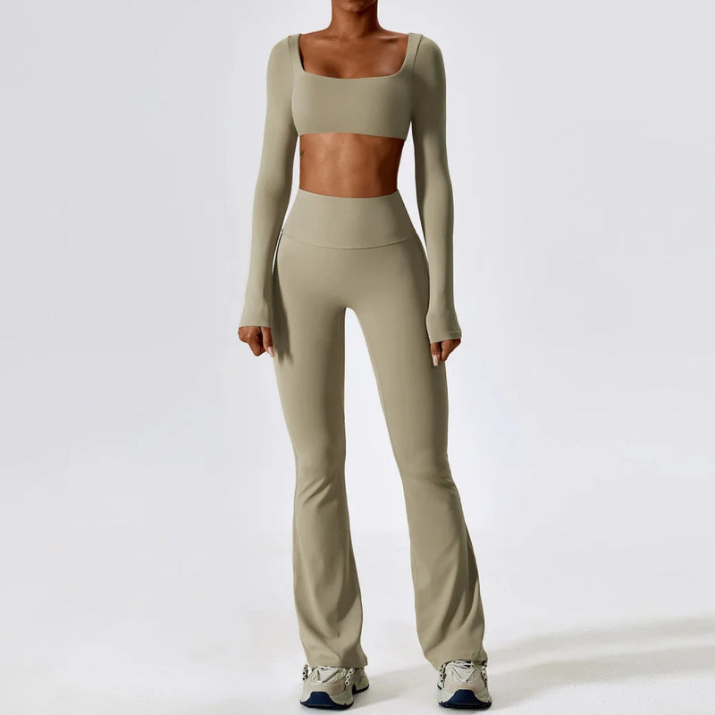 Seamless Women Athletic Workout Set
