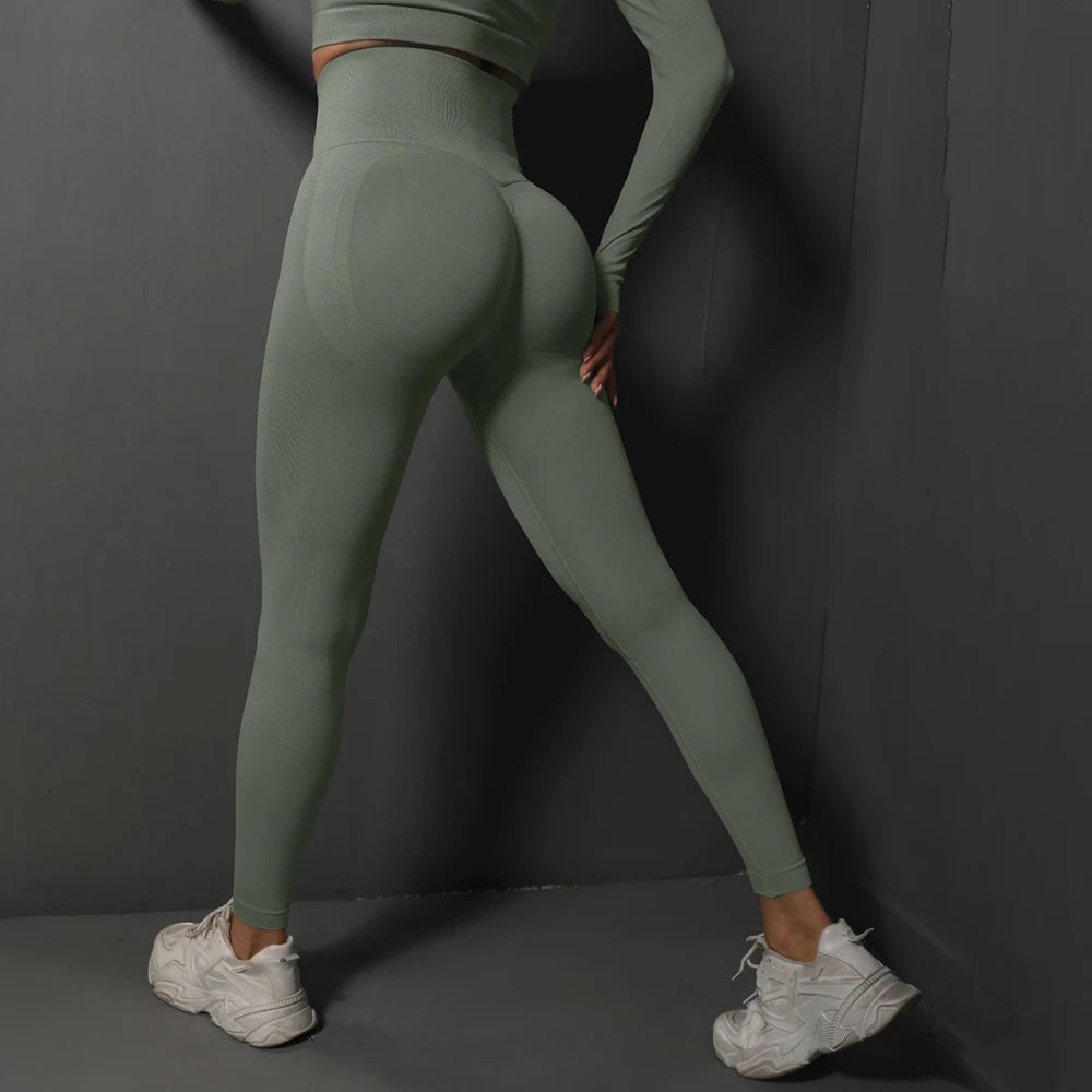 Seamless High Waist Gym Leggings